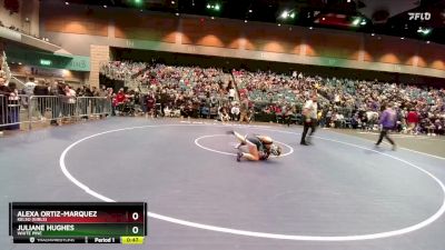 135 lbs Cons. Round 6 - Juliane Hughes, White Pine vs Alexa Ortiz-Marquez, Kelso (Girls)