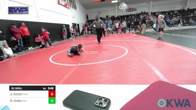 55-58 lbs Consolation - Jude Azzain, Raw Wrestling Club vs Roman Hicks, Raw Wrestling Club