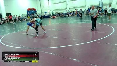 175 lbs Champ Round 1 (16 Team) - Creighton Kelly, Iowa Gold vs Aidyn Merchant, Team STL Orange