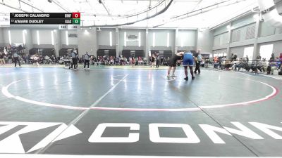 285 lbs Consi Of 8 #2 - Joseph Calandro, Branford vs A'Marii Dudley, Glastonbury