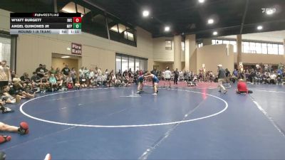 125 lbs Round 1 (6 Team) - Angel Quinones Jr, MF Purge vs Wyatt Burgett, IronClad WC
