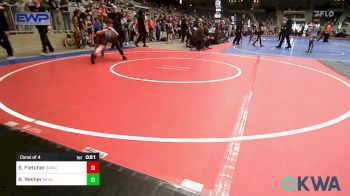 110 lbs Consi Of 4 - Sean Fletcher, Broken Arrow Wrestling Club vs Rylan Weiher, McAlester Youth Wrestling