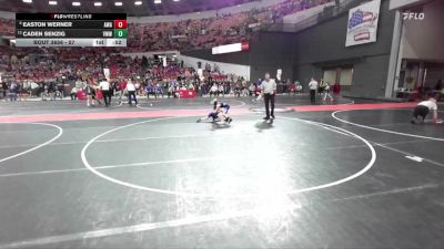 57 lbs Semifinal - Easton Werner, Askren Wrestling Academy vs Caden Senzig, LAW