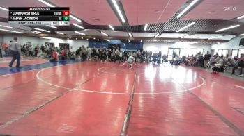 150 lbs Semifinal - London Stierle, Thunder Ridge Outlaws Wrestling Club vs Jadyn Jackson, Kuna Klub