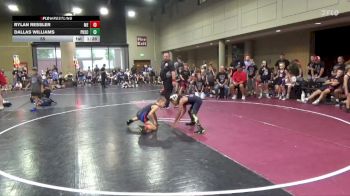 55 lbs Round 4 (6 Team) - Rylan Ressler, Moyer Elite vs Dallas Williams, Powerhouse