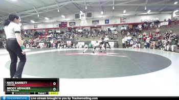 174 lbs Cons. Round 6 - Brody Hemauer, UW-Parkside vs Nate Barrett, Ashland