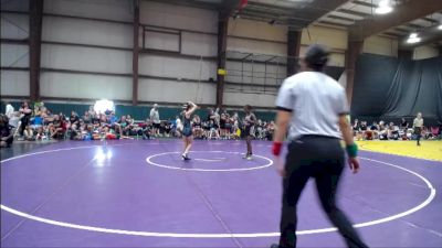80-85 lbs Cons. Round 3 - Kyleigh Dyer, Indiana Inferno vs Sulina King, The Fort Hammers Wrestling