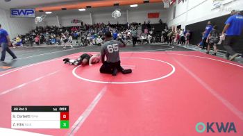 Rr Rnd 3 - Samson Corbett, Fort Gibson Youth Wrestling vs Zion Ellis, Tulsa North Mabee Stampede