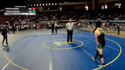 D 1 126 lbs Champ. Round 1 - Lucas Ocmond, Baton Rouge vs Bryce Rouege, Northshore