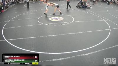 1A/2A 120 Quarterfinal - Nicholas Severance, Academic Magnet vs Grady McManis, Liberty