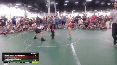 84 lbs Round 3 (4 Team) - Jordan Madonna, Ruthless vs Marcarlo Mannello, Revolution Elite