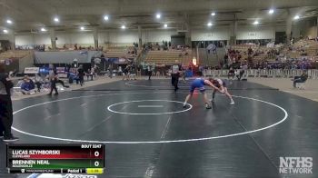 AA 190 lbs Semifinal - Lucas Szymborski, Cleveland vs Brennen Neal, Nolensville