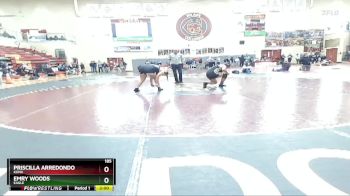 185 lbs Semifinal - Priscilla Arredondo, Kuna vs Emry Woods, Eagle