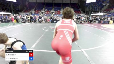 106 lbs Rnd Of 64 - Landen Modica, LA vs Chaz Mitchell, MO