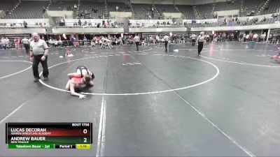 144 lbs 5th Place Match - Andrew Bauer, New Prague vs Lucas Decorah, Askren Wrestling Academy