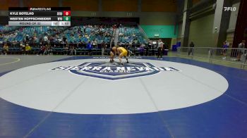 165 lbs Round Of 32 - Kyle Botelho, San Francisco vs Westen Hoffschneider, Wyoming