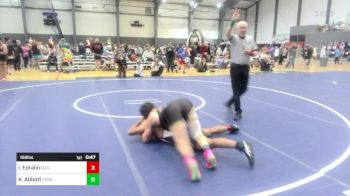 156 lbs Consolation - Ivahn Edralin, Outlaw WC vs Keaven Abbott, Ford Dynasty WC