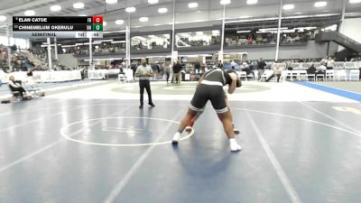 5 - 285 lbs Semifinal - Elan Catoe, Franklin County vs Chinemelum Okerulu, Deep Run