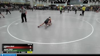 97 lbs Cons. Round 6 - Avery Rios, Lions Wrestling Academy vs Joshua Gray, Iowa