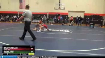 120 lbs Champ. Round 1 - Blake Mink, EDWARDVILLE (HS) vs Bradyn Penard, AMERY (WI)