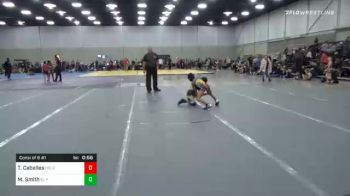 64 lbs Consolation - Thales Caballes, Golden Back vs Maximus Smith, El Paso Supers Wrestling Club