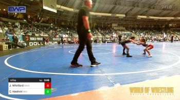 47 lbs Semifinal - Jayzie Whitford, Sanderson Wrestling Academy vs Celine Hashmi, Reign