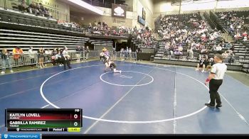 4A 130 lbs Cons. Round 2 - Kaitlyn Lovell, Murray vs Gabrilla Ramirez, Tooele