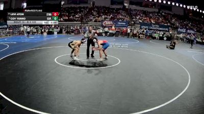 D 3 132 lbs Champ. Round 2 - Coy Terro, Kaplan vs Levi Aton, St. Mary`s