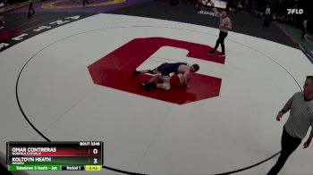 Cons. Round 2 - Omar Contreras, Norfolk Catholic vs Koltdyn Heath, Minden