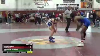 145 lbs Cons. Semi - Terae Dunn, Green Valley vs Matthew McNeal, Basic