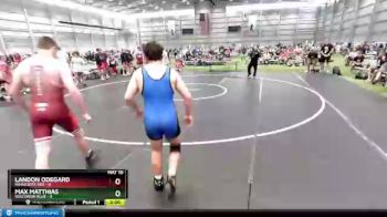 182 lbs Placement Matches (16 Team) - Landon Odegard, Minnesota Red vs Max Matthias, Wisconsin Blue