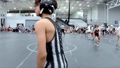 92 lbs Round 2 (6 Team) - Evan Mcmann, Smitty`s Barn vs Raymond Melancon, Upstate Uprising