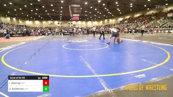 145 lbs Consi Of 64 #2 - Isac Deonigi, Mat Demon Wrestling Club vs Jayden Anderson, Live Training