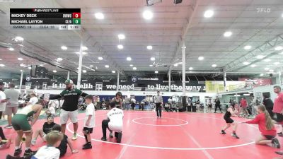 82 lbs Rr Rnd 4 - Mickey Deck, Steel Valley - K6 vs Michael Layton, Clearview - K6