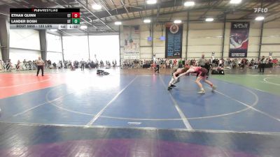 120 lbs Round Of 32 - Ethan Quinn, CT vs Lander Bosh, UT