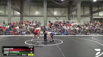 115 lbs Quarterfinal - Derek Clydesdale, Norton vs Axton Vice, Bluestem