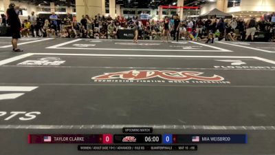 Taylor Clarke vs Mia Weisbrod 2024 ADCC Orlando Open at the USA Fit Games