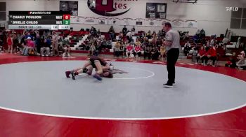 105 lbs Champ. Round 2 - Brielle Childs, Maple Mountain vs Charly Poulson, Manti