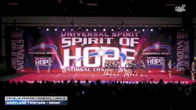 Maryland Twisters - Reign [2026 L6 Senior - XSmall Day 2] 2026 Spirit of Hope Grand Nationals