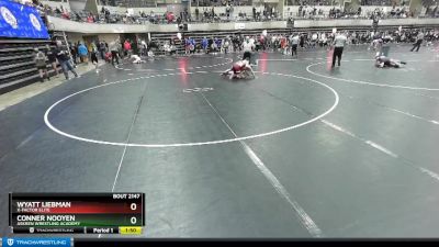 135 lbs Cons. Round 3 - Wyatt Liebman, X-Factor Elite vs Conner Nooyen, Askren Wrestling Academy