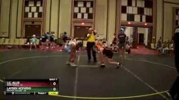 125 lbs Semis & 1st Wrestleback (8 Team) - Layden Acevedo, Revivial Yellow vs J.C. Allis, Dark Angels
