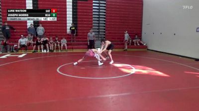 113 lbs Round 3 (3 Team) - Luke Watson, Hartselle vs Joseph Norris, Mcadory