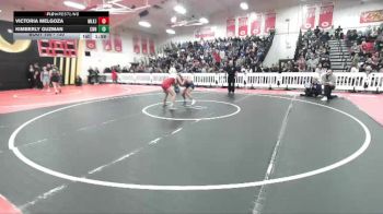 130 lbs Champ. Round 1 - Kimberly Guzman, Centennial (NV) vs Victoria Melgoza, King, Martin Luther Jr