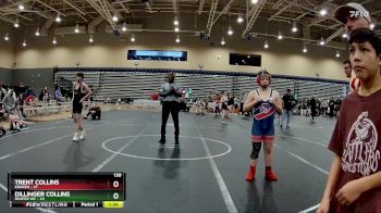 130 lbs Round 5 (8 Team) - Dillinger Collins, Reaper WC vs Brody Fleet, Kraken