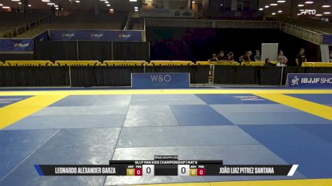Leonardo Alexander Garza vs João Luiz Pitrez Santana 2026 Pan Kids Jiu-Jitsu IBJJF Championship