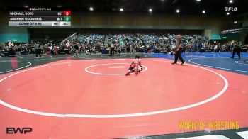 84 lbs Consi Of 8 #2 - Michael Soto, Victory Wrestling Club,wa vs Andrew ODonnell, Mat Demon Wrestling Club
