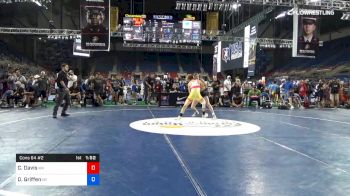 126 lbs Cons 64 #2 - Christian Davis, Washington vs Devin Griffen, Nevada
