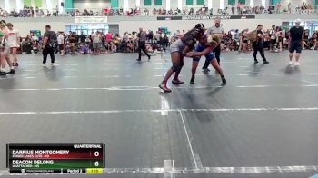 190 lbs Quarterfinal - Darrius Montgomery, Finger Lakes Elite vs Deacon Delong, Unattached