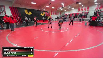 235 lbs Cons. Round 3 - McKenzi Mullen, Garden Grove vs Delilah Perez, Cerritos