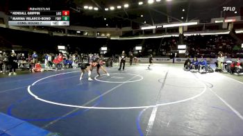 Girls 130 lbs Cons. Round 7 - Marina Velasco-Bono, Federal Way (Girls) vs Kendall Griffin, Lakes (Girls)